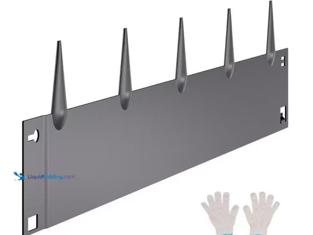 Lot 49-5547906 - SVOPES
39 x 5 in. Steel Landscape Edging, 0.06 in. H, 8.15 in. W, 5-Pack Rust-Resistant Metal, Bend...