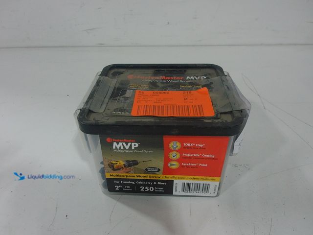 Lot 49-2026217 - FASTENMASTER 2 inch Wood Screw 250 Piece. Model #FMMVP002-250. New.  Ref#LBStorage