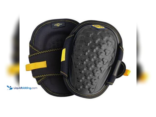 Lot 49-5549800 - QEP ProMax Gel Knee Pads with Lightweight EVA Foam Cushion and Pen Storage (1-Pair). Model # 79645. ...