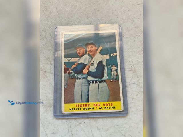 Lot 49-3609231 - Other 1958 TOPPS #304 TIGERS BIG BATS KUENN AND KALINE CARD