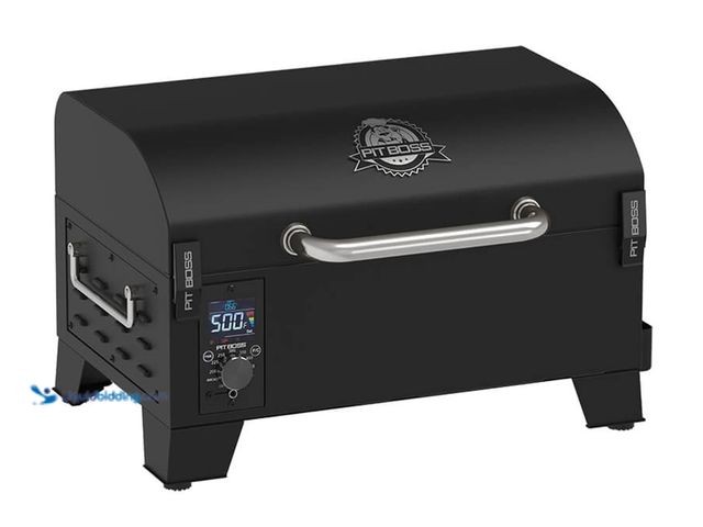 Lot 49-1636835 - Pit Boss 150 Wood Pellet Grill & Smoker with Flame Broiler 256-Sq. In. Cooking Space, 180°F to 500°F...
