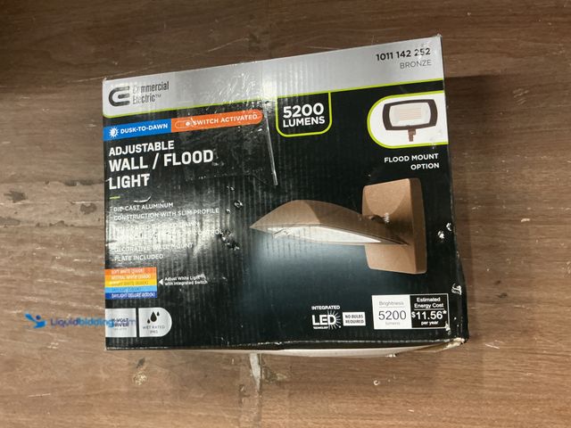 Lot 49-5440093 - Commercial Electric
ARFL 250-Watt Equivalent, 5000-Lumens, Selectable CCT, Integrated LED, Arch Wal...