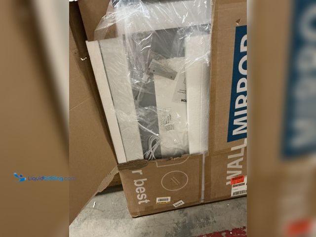 Lot 49-5463732 - XRAMFY
30 in. W x 40 in. H LED Light Anti-Fog Rectangular Modern Frameless White Wall Mirror (attac...