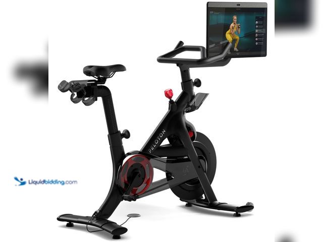 Lot 49-1530531 - Peloton Bike+ | Indoor Stationary Exercise Bike with 24” HD, Anti-Reflective Rotating Touchscreen, M...