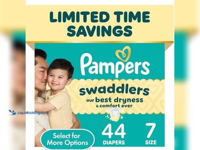 Lot 49-5543288 - Pampers Swaddlers Diapers, Size 7, 44 Count. New