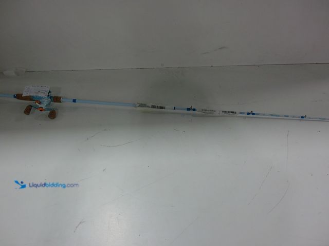 Lot 49-2021817 - BEARINGS fishing rod, blue. Unused. Scuffs and scratches.