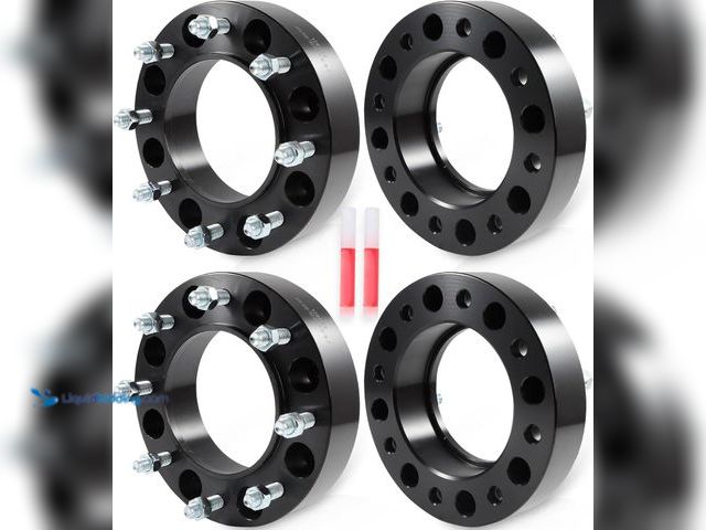 Lot 49-5463620 - ECCPP 8x8 to 8x8 Wheel Spacers 2 inch Thickness 8 lug Centric Bore 6" inch for Bobcat Case CAT for J...