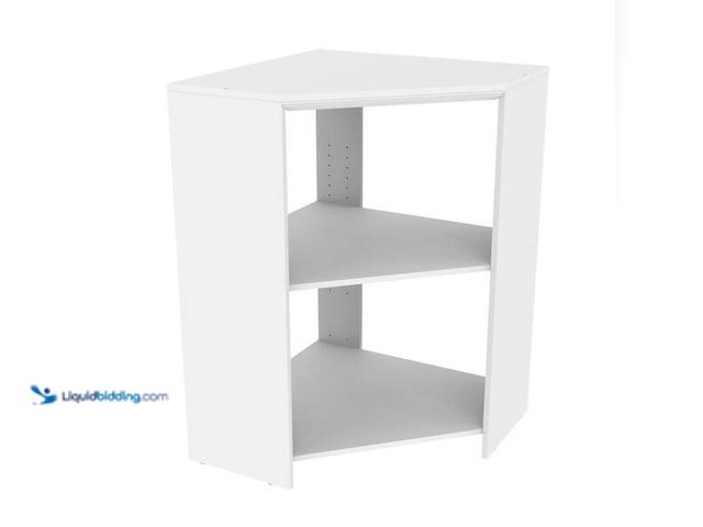 Lot 49-5460860 - ClosetMaid
Impressions 28.7 in. x 28.7 in. x 41.1 in. White Laminate Corner Unit. Unused