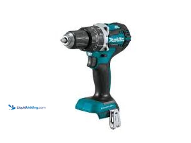 Lot 49-5461227 - Makita 18V LXT Lithium-Ion 1/2 in. Brushless Cordless Hammer Driver-Drill (Tool Only). Model # XPH12...