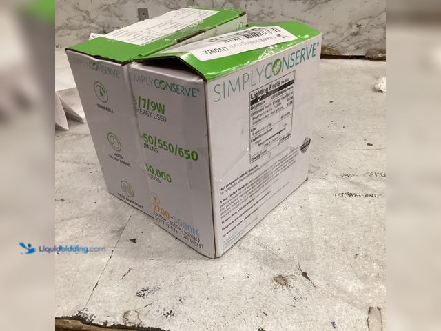 Lot 49-3564327 - Simply Conserve
4 in. Wattage and CCT Selectable LED Recessed Downlight Retrofit Unused