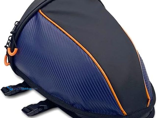 Lot 49-1568828 - reygeak Motorcycle Tail Bag 10L Waterproof Motorcycle Saddle Bag Multifunctional Motorcycle Storage ...