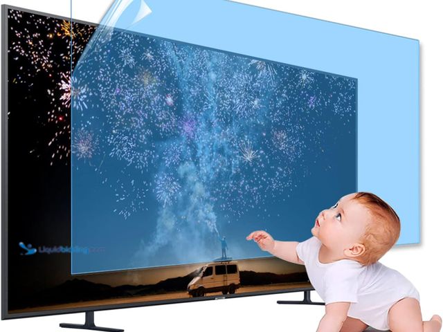 Lot 49-5405765 - XRRX 43-65 Inch TV Screen Protector, Frosted Matte Anti Glare Outdoor/Indoor Anti Blue LightDustproo...