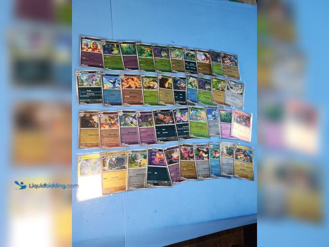 Lot 49-1817793 - 40- COLLECTIBLE POKEMON HOLOGRAPHIC CARDS. VARIOUS YEARS AND CHARACTERS. ALL ARE IN PROTECTIVE SLEEV...