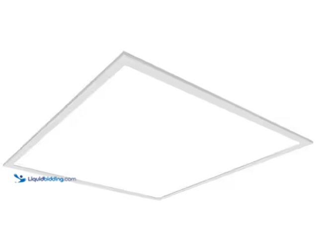 Lot 49-2020554 - Metalux 2 ft. x 2 ft. Adjustable Lumens 4100/3600/2600, Integrated LED Panel Light, Adjustable CCT 3...