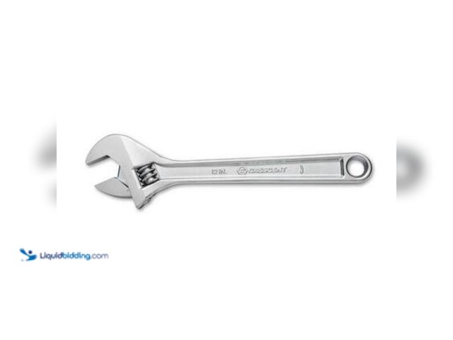Lot 49-5559635 - Crescent 12 in. Chrome Adjustable Wrench. Model # AC212VS. Unused