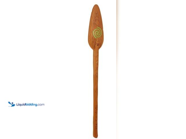 Lot 49-3463468 - Disney Moana Magical Oar Motion Activated Lights, Phrases and Sounds - 3ft. Tall - Officially Licens...