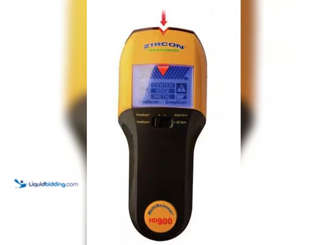 Lot 49-2026163 - Zircon MultiScanner HD900 3 in. Multifunction Stud Finder, Model # 66232. MSRP: $59.97.  Slightly us...