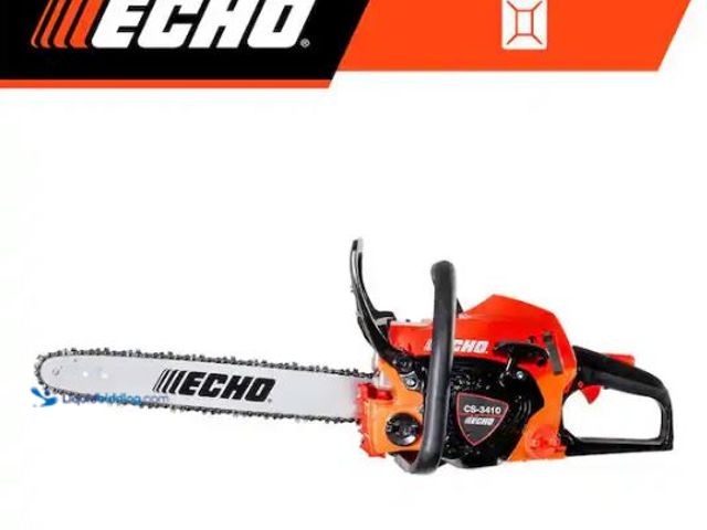 Lot 49-1569349 - ECHO 14 in. 34.4 cc Gas 2-Stroke Rear Handle Chainsaw with Automatic Chain Oiler, Model # CS-3410-14...