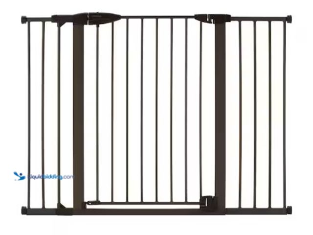 Lot 49-1625884 - TODDLEROO BY NORTH STATES Riverstone Extra-Tall and Wide 36 in Child Safety Gate, Model # 5324, Unus...