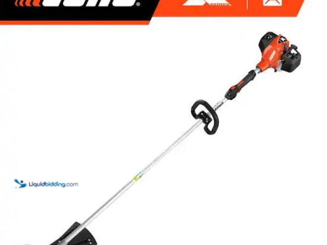 Lot 49-1627612 - ECHO 25.4 cc Gas 2-Stroke X Series Straight Shaft String Trimmer Model # SRM-2620AA, Used, Has Compr...