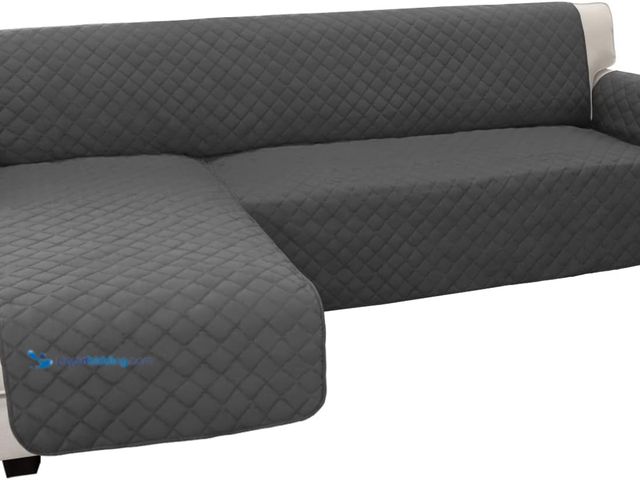 Lot 49-5549875 - Easy-Going Sectional Couch Covers for Dogs L Shape Sofa Cover Reversible Sofa Slipcover Chaise Loung...