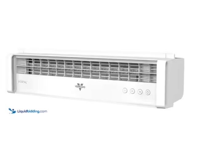 Lot 49-1628234 - Vornado Portal 6.58 in. 3-Fan Speeds Window Fan in with Reversible Exhaust Mode, Weather Resistant, ...