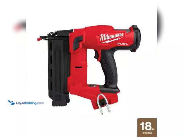 Lot 49-3614484 - Parts/Repair: Milwaukee M18 FUEL 18-Volt Lithium-Ion Brushless Cordless Gen II 18-Gauge Brad Nailer ...