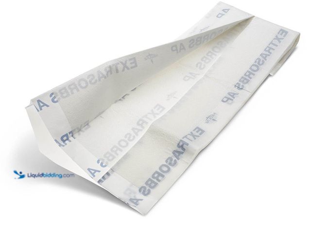 Lot 49-1570241 - (70-Pack) Medline Ultrasorbs Bed Pads Disposable Adult, Premium Ultra Thick, 23x36, 70 Count, Chucks...
