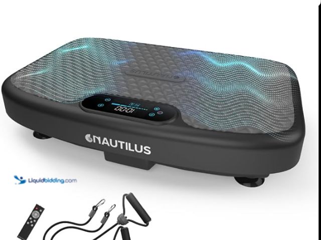 Lot 49-2024625 - Nautilus Vibratone Pro Vibration Plate Exercise Machine for Lymphatic Drainage, Muscle Activation, F...