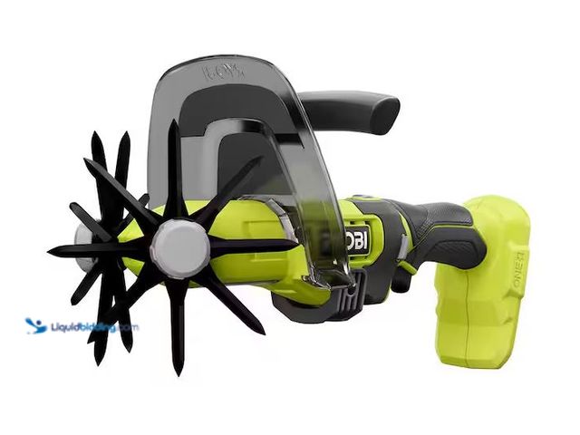 Lot 49-1614152 - RYOBI ONE+ 18V Cordless Compact Battery Cultivator (Tool Only) Model # P2909BTL, Unused, Has Attachm...