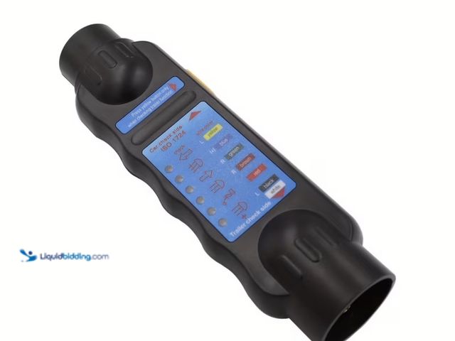 Lot 49-1975787 - New  12V 7-Pin Trailer Tester Plug RV Connector Tester Plug Tool Socket Adapter for Trailer also has...