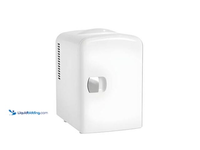 Lot 49-3563912 - QTY 2 - COWSAR 7 in. Single Zone 8-Cans Beverage Cooler Mini Refrigerator and Personal Beauty Fridge...