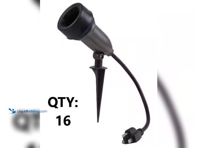 Lot 49-1632062 - Lot Of (16) Commercial Electric CE Metal Lamp Holder Model: LPHR-01 New  Ref#HDPA0727