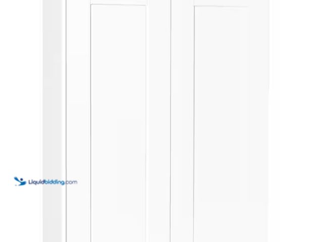 Lot 49-1550540 - Hampton Bay Shaker 27 in. W x 12 in. D x 36 in. H Assembled Wall Cabinet in Satin White, Model # KW2...