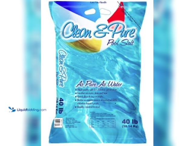 LiquidBidding - Lot 49-5514256 - Clean & Pure Pool Salt (40 lb Bag ...