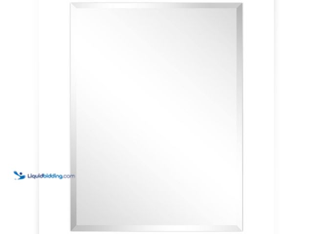 Lot 49-5463216 - Empire Art Direct
Frameless Beveled Prism Rectangle Wall Mirror(Product Width in.30 x Product Heigh...