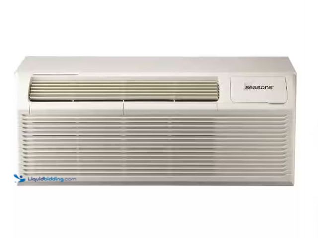 Lot 49-1568387 - Seasons 12,000 BTU Packaged Terminal Air Conditioning (PTAC) 230 Volt, 20 Amp Model # SP12EA2-20, Ne...