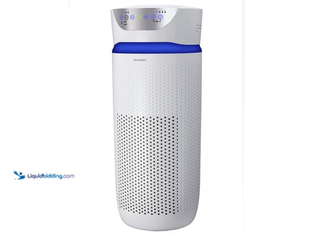 Lot 49-2001335 - Homedics 5-in-1 UV-C Air Purifier - 360-Degree HEPA Filter for 1,593 Sq Ft, Extra Large Air Purifier...