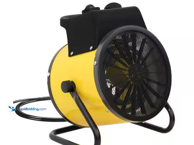 Lot 49-3480514 - EAGLE PEAK 1500 Watts Indoor Portable Electric Fan Forced Air Heater, Fast Warm-Up, Overheat Protect...