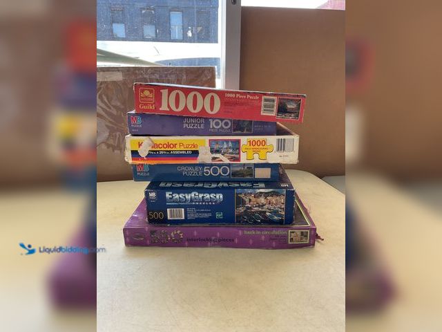 Lot 49-1971415 - Other LOT OF 6 VINTAGE PRE-OWNED PUZZLES APPEAR TO BE COMPLETE FOUND IN ESTATE SALE