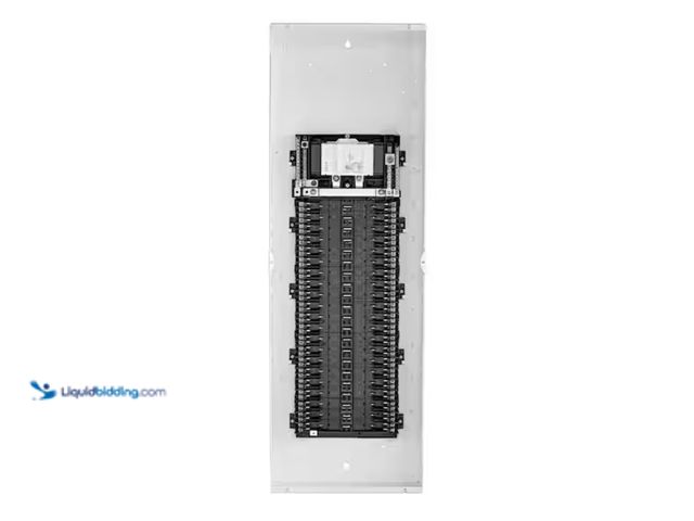 Lot 49-2000312 - Leviton 200 Amp 42-Space, 42-Circuit Indoor Load Center with Main Circuit Breaker LP420-BPD, Model #...