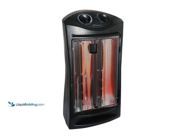 Lot 49-5484790 - living zone
1500-Watt Black Electric Tower Quartz Infrared Space Heater with Thermostat Unused