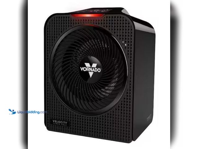 Lot 49-1577146 - Vornado Forced Air Velocity 5 Whole Room 1500-Watt 5118 BTU Electric Space Fan Electric Heater Furna...