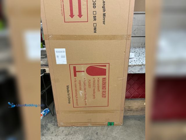 Lot 49-5485766 - GLSLAND 71"x31" Full Length Mirror Extra Large Hanging or Leaning Rectangle Mirror Aluminum Alloy Th...