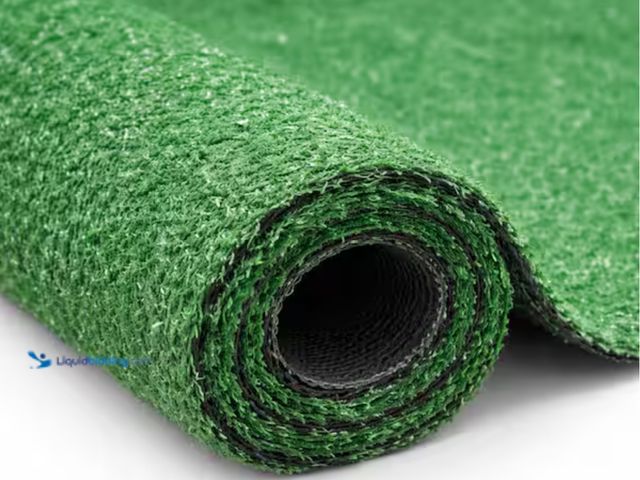 Lot 49-2000098 - Ottomanson Evergreen Lite 8 ft. x 15 ft. Indoor/Outdoor Green Artificial Grass Extra-Long Runner - P...