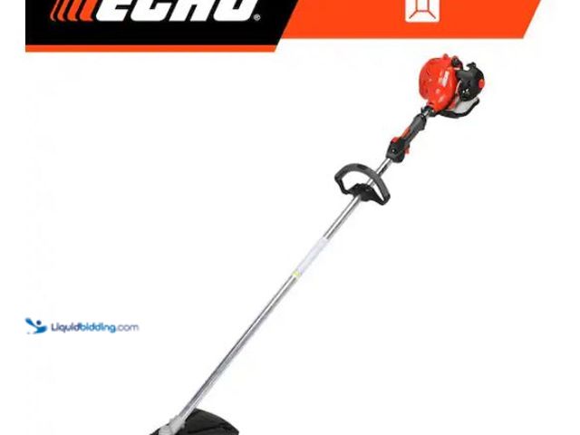 Lot 49-1627606 - ECHO 21.2 cc Gas 2-Stroke Straight Shaft String Trimmer Model # SRM-225, Used, Has Compression, Scuf...