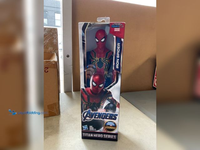 Lot 49-5515589 - Other MARVEL AVENGERS TITAN HERO SERIES IRON SPIDER ACTION HERO NEW IN PACKAGE