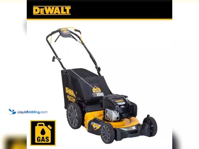 Lot 49-5556938 - DEWALT
21 in. 163cc Briggs and Stratton 725Exi Engine Rear Wheel Drive 3-in-1 Gas Self Propelled Wa...