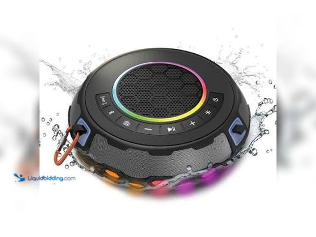 Lot 49-2024593 - ION Audio Hydro Groove Floating Party Speaker with Lights. Model #127918439848. MSRP $64. Unused. No...
