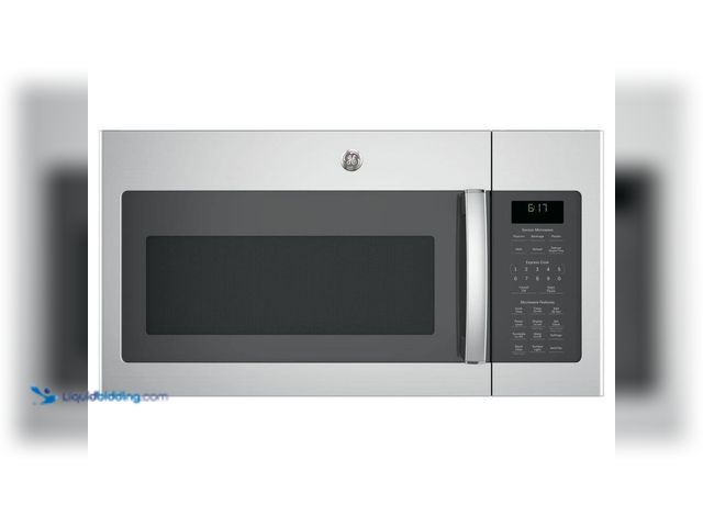 Lot 49-5508965 - GE
1.7 cu. ft. Over the Range Microwave with Sensor Cooking in Stainless Steel. Model # JVM6175SKSS...
